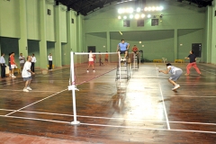 Badminton court at Atul Club