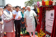 Shri Narendra Modi inaugurating a new plant established by Atul in Ankleshwar
